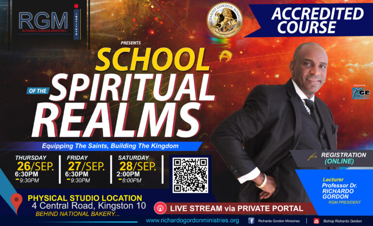 RGMI School of The Spiritual Realm Course l Enroll Now